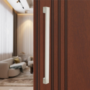 Mat finish stainless steel square Main door handle for pull and push